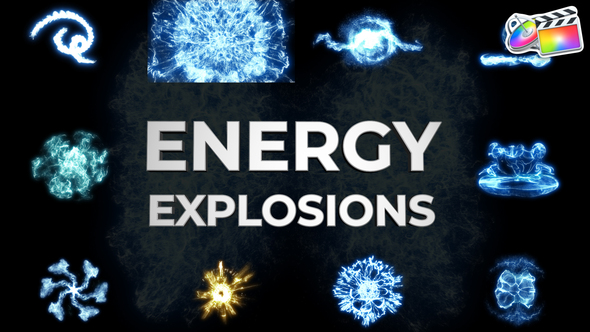 Energy Explosions Pack for FCPX alt