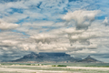 Table Mountain as seen across Table Bay from Bloubergstrand - PhotoDune Item for Sale