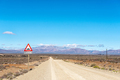Road R356 to Ceres. Snow is visible on Matroosberg - PhotoDune Item for Sale