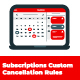 WooCommerce Subscriptions Custom Cancellation Rules - CodeCanyon Item for Sale