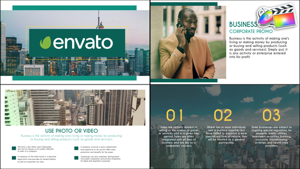 Business Presentation Slideshow | FCPX alt