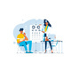 Ophthalmologist Checking Mans Vision - GraphicRiver Item for Sale