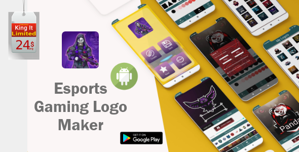 Esports- Gaming Logo Maker Android App With Facebook Ads