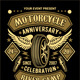 Motorcycle Club Event Flyer - GraphicRiver Item for Sale