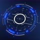 3D futuristic HUD concept looped animation - VideoHive Item for Sale