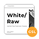 Black And White - Google Slides Presentation Template - GraphicRiver Item for Sale