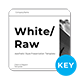 Black And White - Presentation KEY Template - GraphicRiver Item for Sale