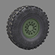Military vehicle Tyre - 3DOcean Item for Sale