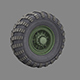 Military vehicle Tire 02 - 3DOcean Item for Sale