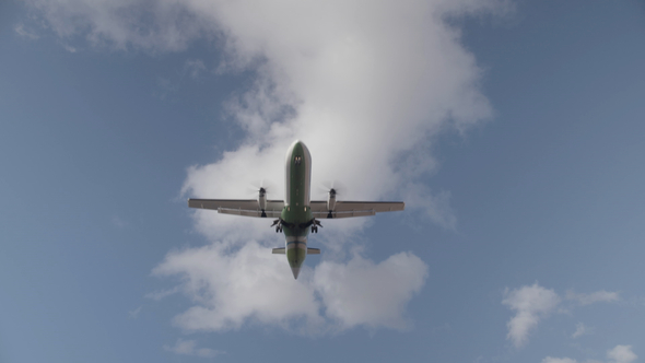 Airplane Flying Overhead