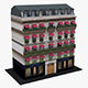 Typical Parisian Apartment Building 04 - 3DOcean Item for Sale