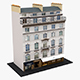 Typical Parisian Apartment Building 11 - 3DOcean Item for Sale