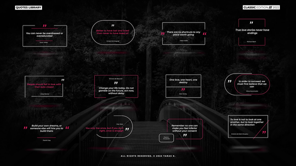 Quotes Titles | After Effects alt