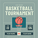 Basketball Tournament Event Flyer - GraphicRiver Item for Sale