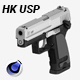 Guns Heckler Koch USP Gun HK USP - 3DOcean Item for Sale