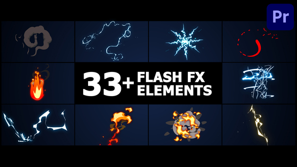 Flash FX Elements | Premiere Pro MOGRT