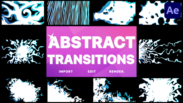Abstract Transitions | After Effects