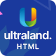 Ultraland – Software & App Startup HTML template - ThemeForest Item for Sale