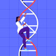 Human DNA Chromosome Sequence - GraphicRiver Item for Sale