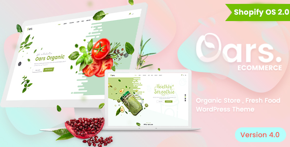 Oars - 7 Fastest UI/UX Optimized Shopify OS 2.0 Themes for Organic Food Stores