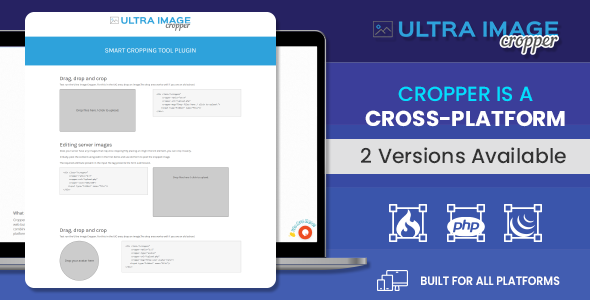 Ultra Image Cropper –Smart Cropping Tool Plugin built on PHP (CorePHP and Codeigniter) Script
