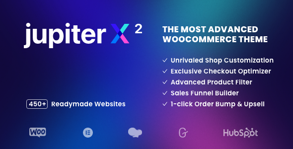 JupiterX – Website Builder For WordPress & WooCommerce
