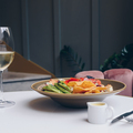 Lunch with healthy salad and glass of wine. - PhotoDune Item for Sale