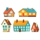 Set of Cute Houses - GraphicRiver Item for Sale