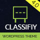 Classify - Classified Ads WordPress Theme - ThemeForest Item for Sale