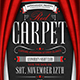 Red Carpet Flyer Template - GraphicRiver Item for Sale