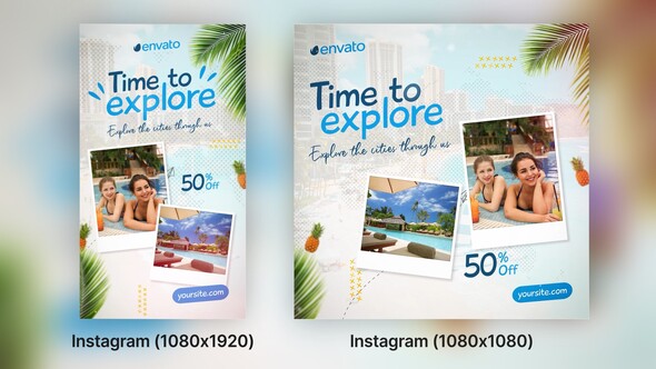 Adventure and Travel Tour Promo | Instagram Version