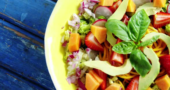 Salad in bowl