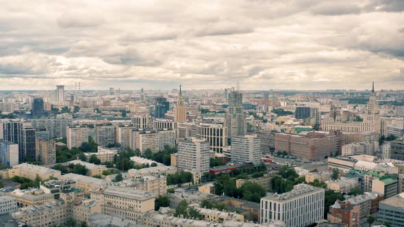 Cloudy Day in Moscow