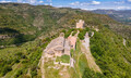 Santa Maria de Mur monastery and castle, Catalonia, Spain. - PhotoDune Item for Sale
