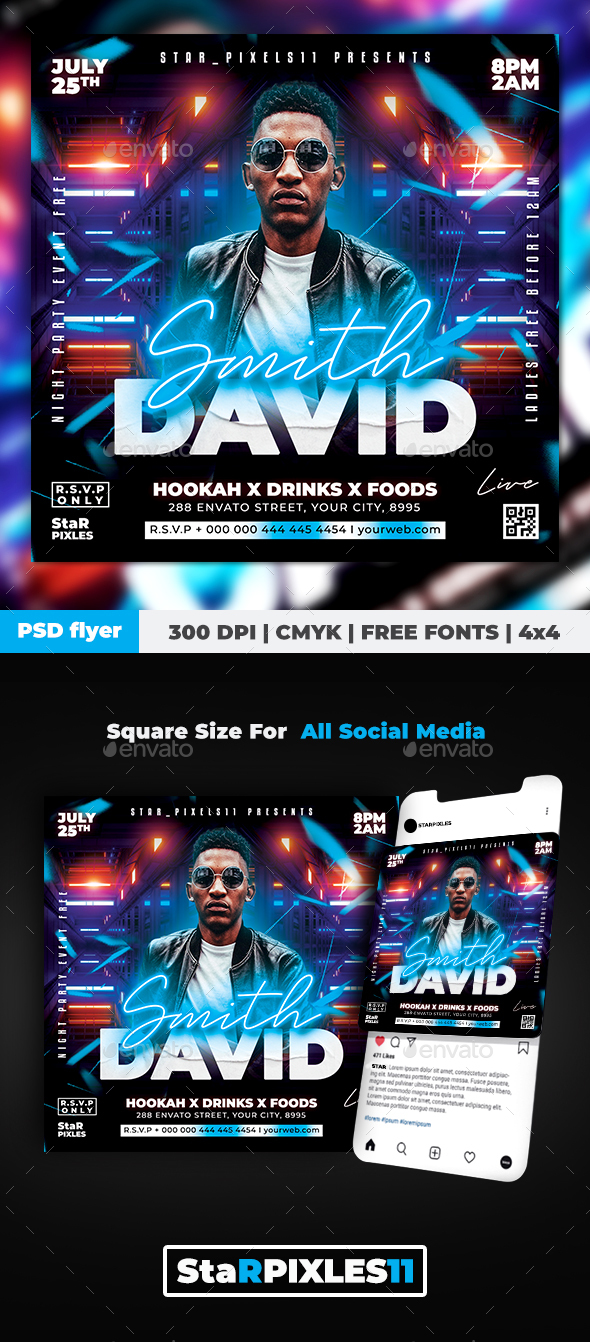 Dj Graphics, Designs & Templates from GraphicRiver