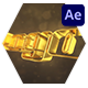 Gold 3D Logo Intro - VideoHive Item for Sale