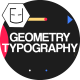 Geometry Typography - VideoHive Item for Sale