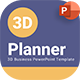 3D Planner Business PowerPoint Template - GraphicRiver Item for Sale