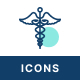 54 Healthcare Medical Icons - GraphicRiver Item for Sale