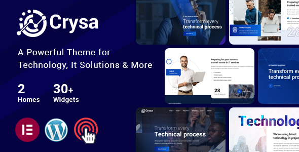 Crysa - IT Solutions WordPress Theme