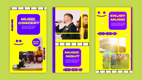 Music Event Instagram Story Template