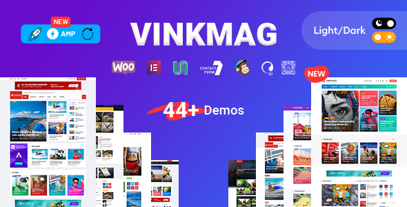 Vinkmag – AMP Newspaper Magazine WordPress Theme