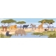 African Savannah Wildlife Zoo Park with Animals - GraphicRiver Item for Sale