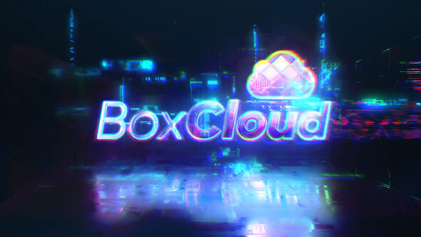 Glitch Logo Reveal alt