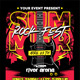 Summer Rock Music Event Flyer - GraphicRiver Item for Sale