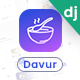 Davur - Restaurant Django Admin Dashboard + FrontEnd - ThemeForest Item for Sale
