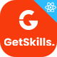 GetSkills : React Redux Online Learning  Admin Template - ThemeForest Item for Sale