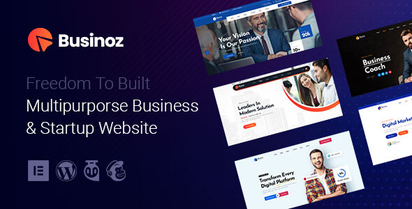 Businoz – Multipurpose Business WordPress Theme + RTL