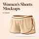 Women's Shorts Mockup - GraphicRiver Item for Sale