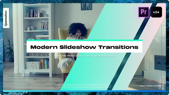 Modern Slideshow Transitions For Premiere Pro